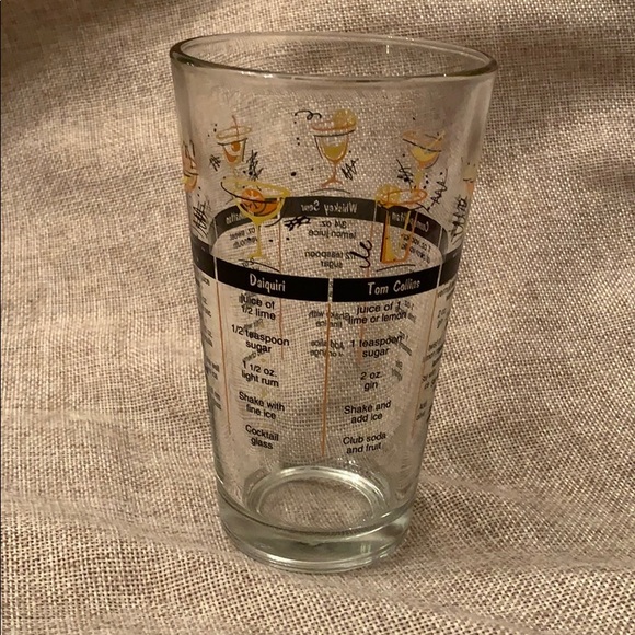Vintage Midcentury Style Cocktail Pint Glass Repro - Picture 1 of 3